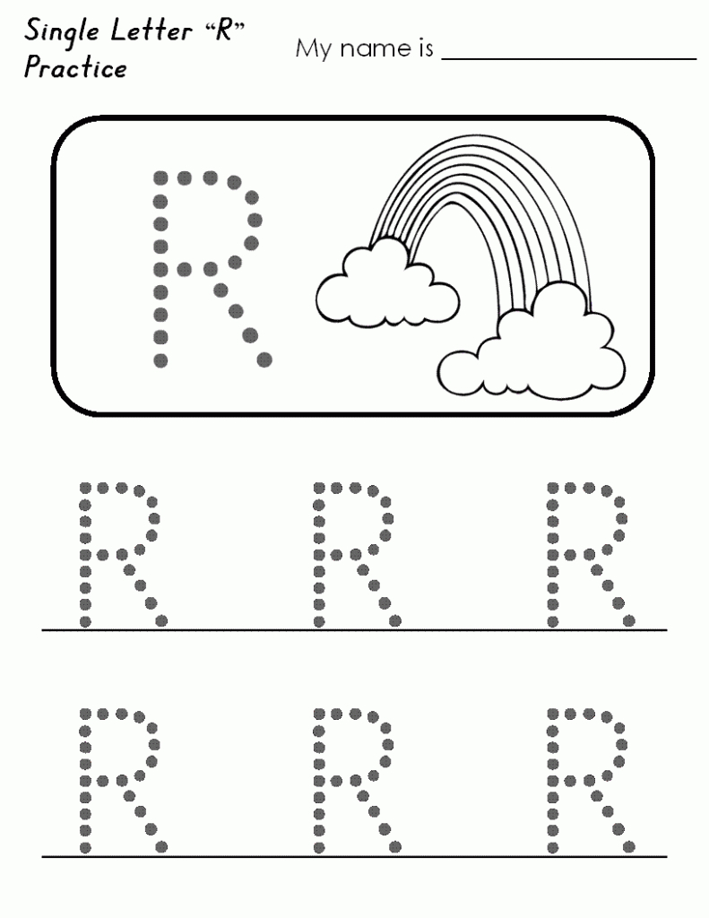 15 Letter R Worksheets Making Learning Fun | Kittybabylove in Letter R Worksheets Pre K