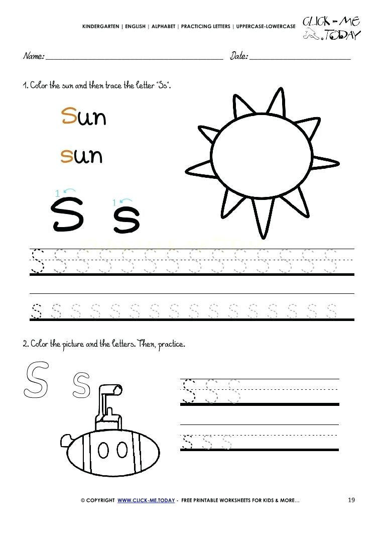 19 Cool Letter S Worksheets | Kittybabylove for Letter S Worksheets For Toddlers