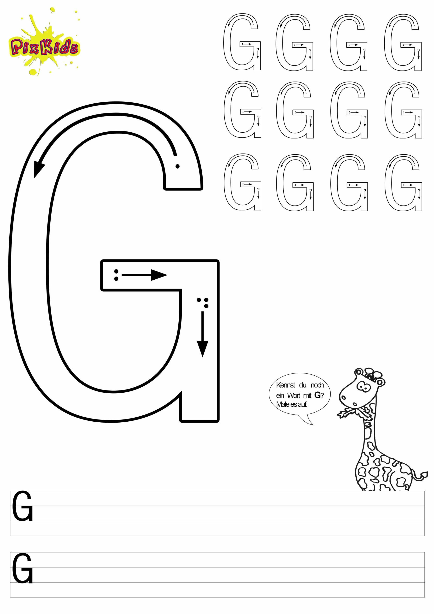 19 Einführung Buchstabe L Arbeitsblatt | Alphabet Writing within Letter G Worksheets For Toddlers