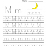 20 Instructive Letter M Worksheets For Toddlers Inside Letter M Worksheets Printable