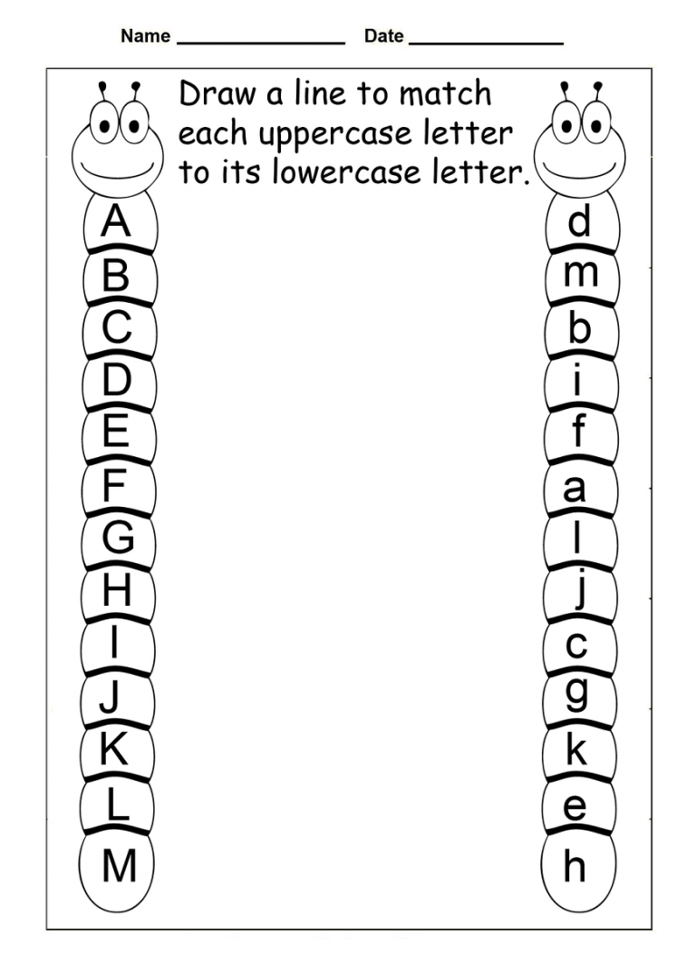 Free Printable 5 Year Old Worksheets Pdf