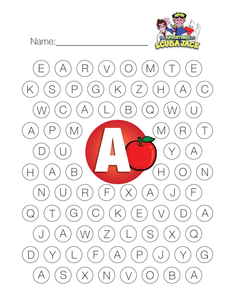 A Z Dauber Worksheets That Are A Blast! | The Preschool With Alphabet Dauber Worksheets