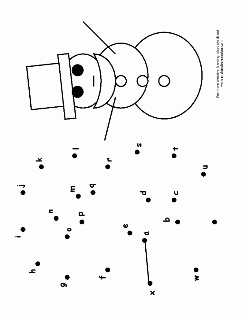 Abc Dot To Dot | Alphabet Worksheets, Dot To Dot Printables Within Alphabet Worksheets Connect The Dots