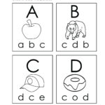 Abc Printable Worksheets – Giftedpaper.co Within Alphabet Recognition Worksheets For Kindergarten