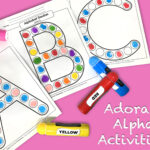 Adorable Alphabet Activities   Super Teacher Worksheets Pertaining To Alphabet Dauber Worksheets