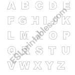 Alphabet Colour Dictation   Esl Worksheetmariaalb In Alphabet Dictation Worksheets