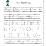 Alphabet Free Writing Worksheets For Kindergarten Intended For Alphabet Writing Worksheets For Kindergarten
