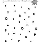 Alphabet Letter Search | What I Want In My Classroom Within Alphabet Search Worksheets