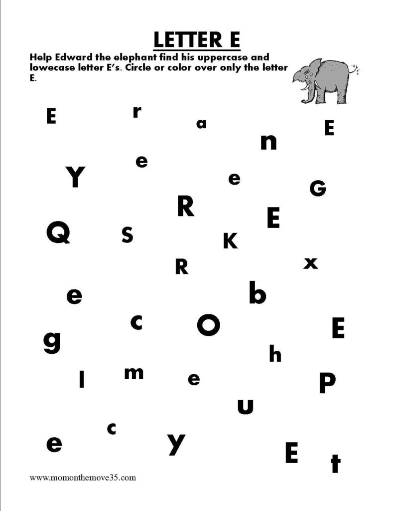 Alphabet Letter Search | What I Want In My Classroom Within Alphabet Search Worksheets