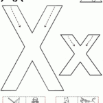 Alphabet Letter X Worksheet | Standard Block Font Within Letter X Worksheets For Kindergarten