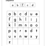Alphabet Ordering Worksheet   Circle Incorrect In The With Regard To Alphabet Sequencing Worksheets For Kindergarten