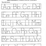 Alphabet Tracing Worksheet Free Printable | Alphabet Tracing With Alphabet Worksheets Grade 1