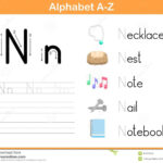 Alphabet Tracing Worksheet: Writing A Z Stock Vector   Image With Alphabet Tracing Worksheets A Z