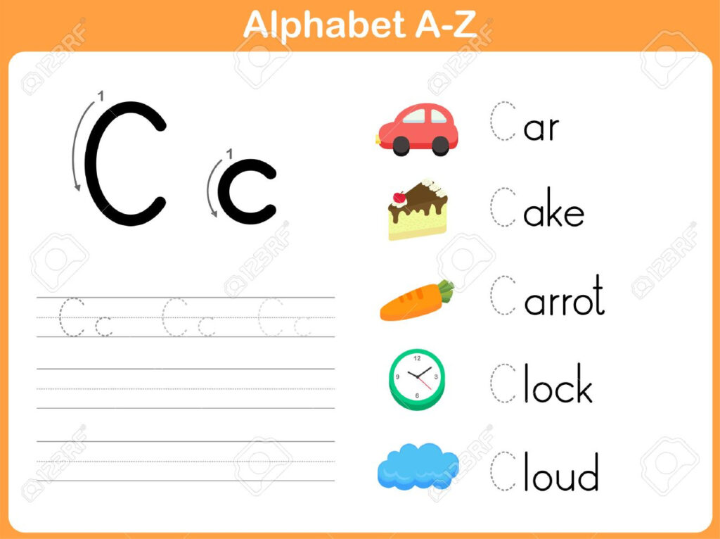 Alphabet Tracing Worksheet: Writing A Z With Regard To Alphabet Tracing Worksheets A Z