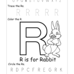 Alphabet Worksheets For Preschoolers | Alphabet Worksheet Throughout Letter R Worksheets Pre K
