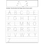 Alphabet Worksheets | Tracing Alphabet Worksheets In Alphabet Tracing Worksheets A Z