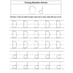 Alphabet Worksheets | Tracing Alphabet Worksheets In Alphabet Worksheets Tracing