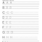 Alphabet Writing Worksheets For Kindergarten – Kids Learning Regarding Alphabet Writing Worksheets For Kindergarten