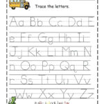 Az Worksheets For Kindergarten Letter I Tracing Worksheet M Intended For Alphabet Tracing Worksheets A Z