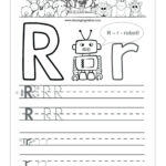 Az Worksheets For Kindergarten Letter R Tracing Worksheet Throughout Letter R Worksheets