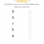 Braille Alphabet Quiz #5:try Solving Braille Quizzes In Intended For Alphabet Quiz Worksheets