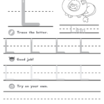 Capital Letter A Worksheets | Printable Worksheets And With Letter L Worksheets For First Grade