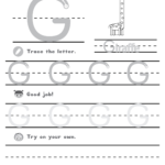Capital Letter G | Lotty Learns | Handwriting Worksheets With Regard To Letter G Worksheets Pdf