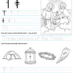 Catholic Alphabet Letter T Worksheet Preschool Kindergarten Regarding Letter T Worksheets Prek