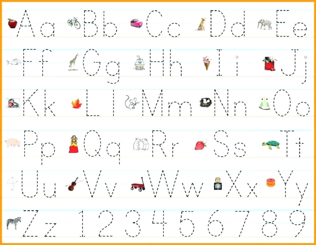Coloring Book : Free Printing Worksheets For Kindergarten Pertaining To Alphabet Handwriting Worksheets For Kindergarten