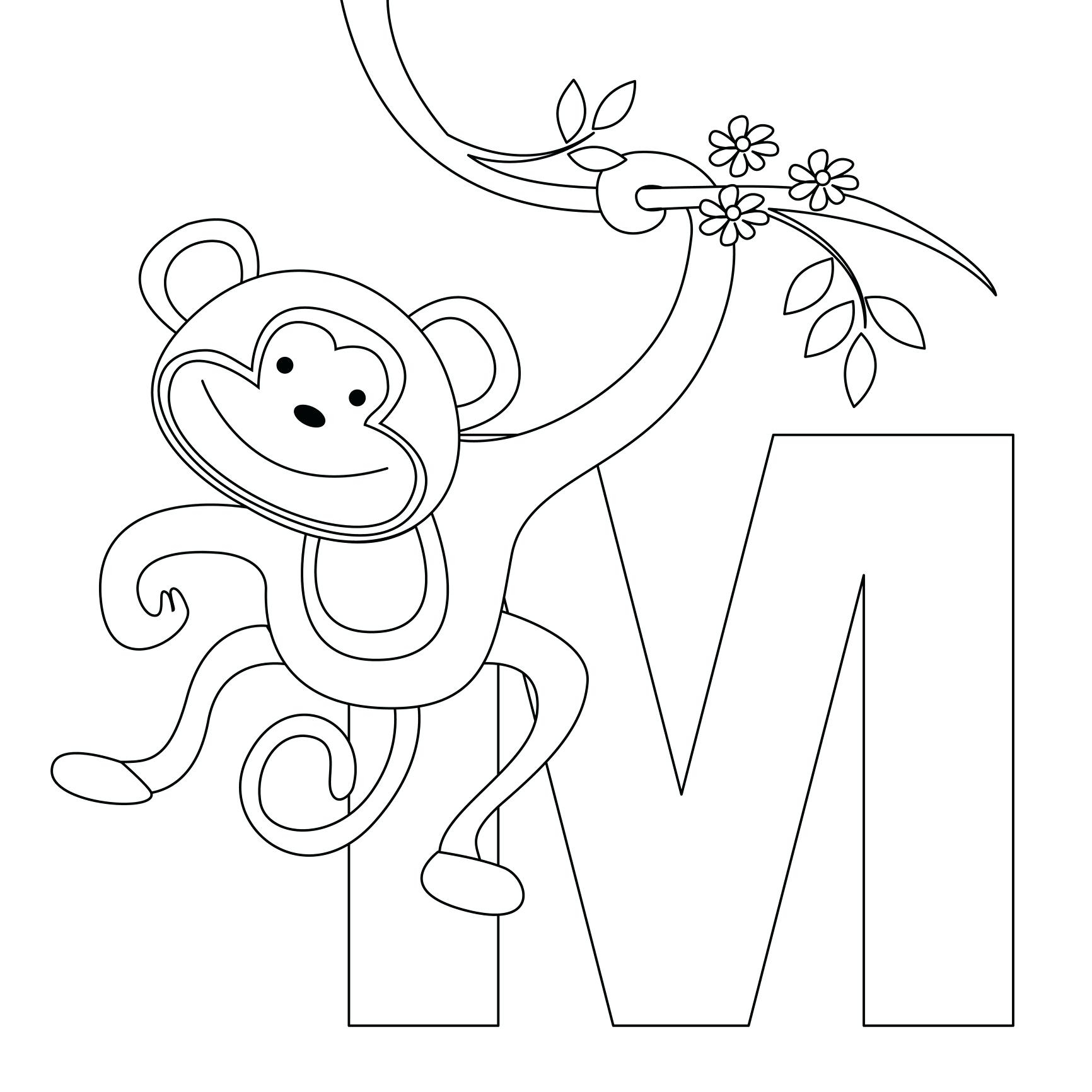 Alphabet Coloring Worksheets Pdf