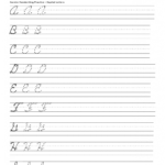 Cursive Writing Practice Worksheets Printable   Zelay.wpart.co Within Alphabet Handwriting Worksheets Printable