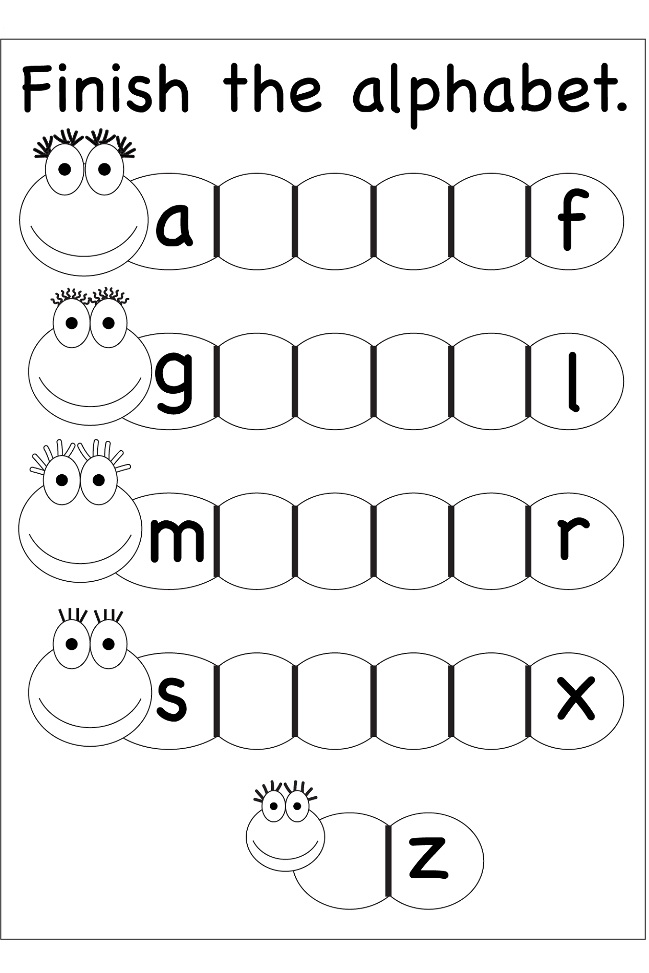 Free Abc Worksheets For Pre K | Activity Shelter regarding Alphabet Worksheets Pre K