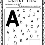 Free Alphabet Letter Of The Week A | Alphabet Worksheets Within Alphabet Homework Worksheets
