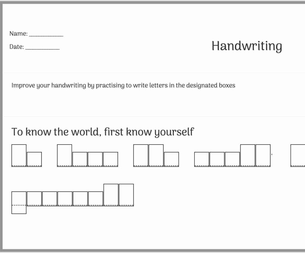 Free English Worksheet Generators For Teachers And Parents Inside Alphabet Worksheets Generator