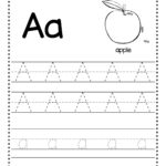 Free Letter A Tracing Worksheets | Alphabet Tracing Within Pre K Alphabet Worksheets Free