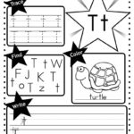Free Letter T Worksheet: Tracing, Coloring, Writing & More In Letter T Worksheets For Pre K
