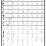 Free Lowercase Letter Tracing Ets And Printable Learning Intended For Alphabet Worksheets Lowercase
