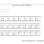 Free Lowercase Letters Worksheets | The Resources Of Islamic Intended For Alphabet Handwriting Worksheets Uk
