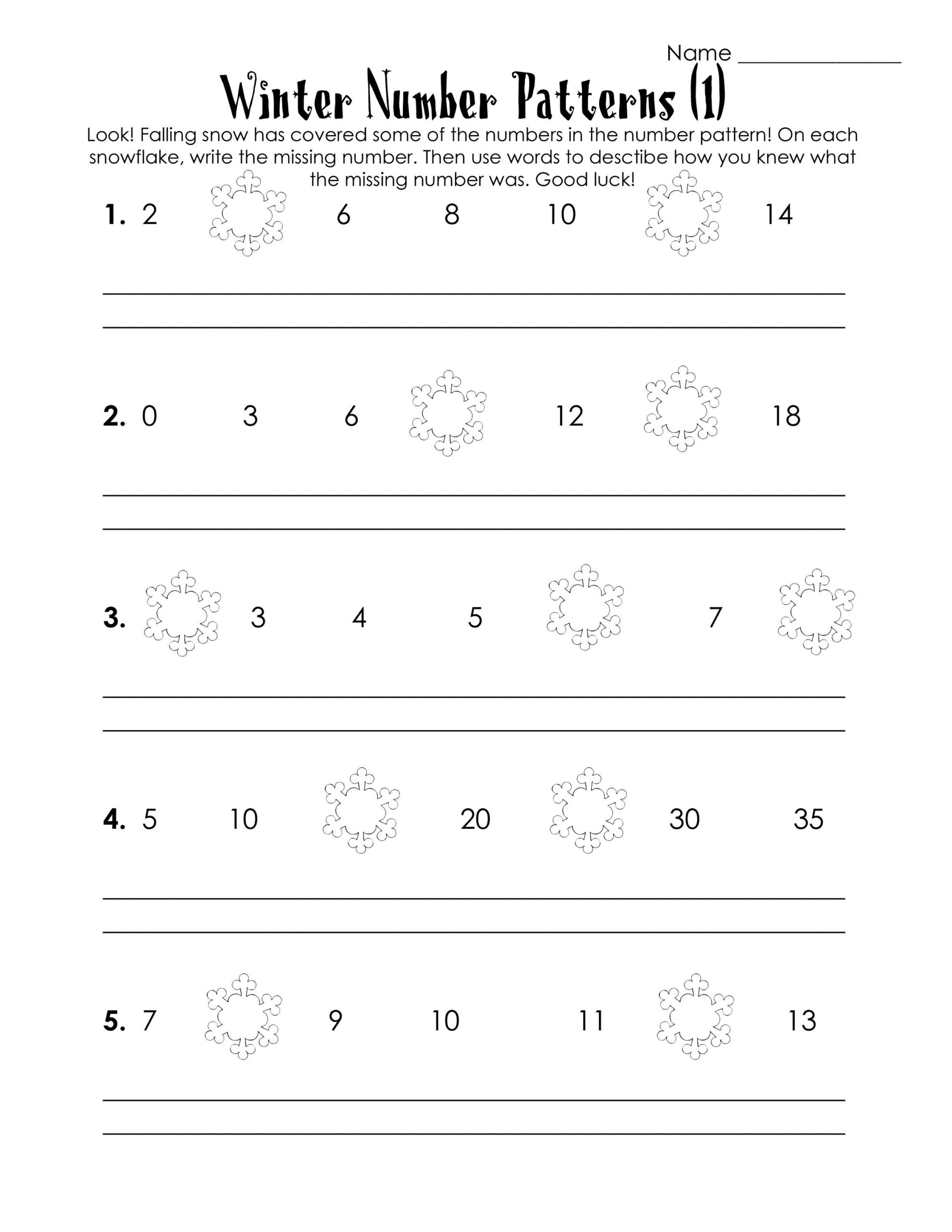 Free Number Worksheets Pattern | K5 Worksheets | Number inside Alphabet Worksheets K5