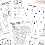 Free Printable Letter Q Worksheets   Alphabet Worksheets With Letter O Worksheets Free Printable