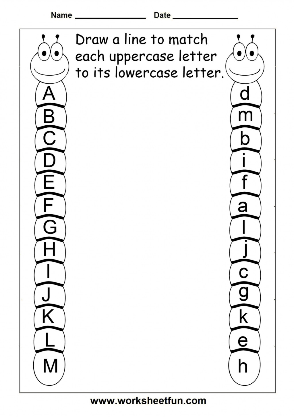 Free Printable Letter Worksheets For Year Olds Writing with Alphabet Worksheets Grade 1