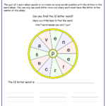Free Printable Word Wheel Maker, Includes A List Of Words Intended For Alphabet Worksheets Generator