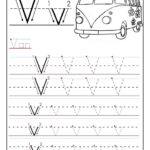Free Printable Worksheet Letter V For Your Child To Learn Throughout Alphabet Letter V Worksheets