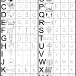 Free Tracing Letters Worksheet | Printable Worksheets And Inside Alphabet Tracing Worksheets Free