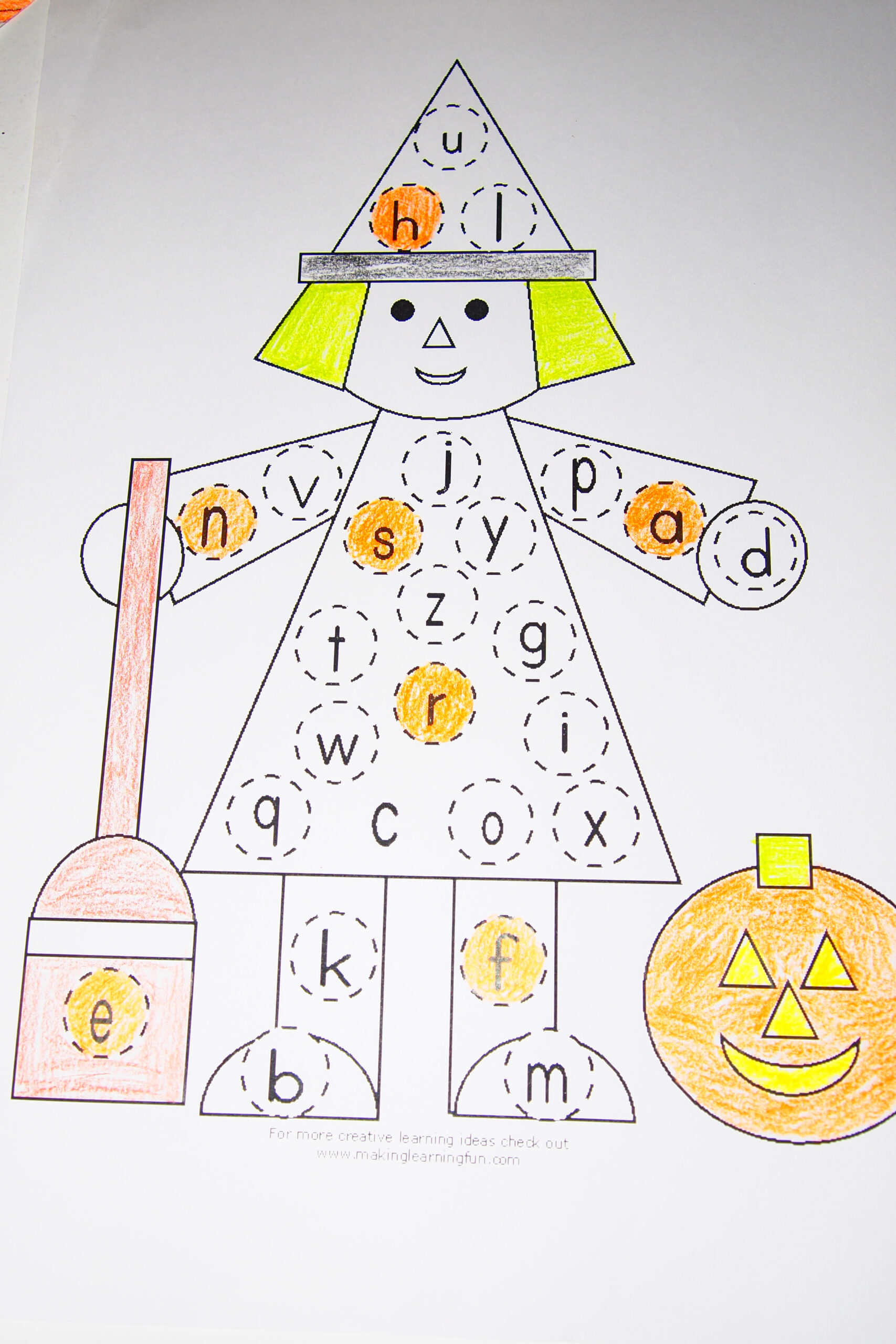 Halloween – Ken And Karen for Alphabet Halloween Worksheets