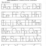 Kids Worksheets Az For Kindergarten Alphabet Printable Throughout Alphabet Handwriting Worksheets A To Z Printable