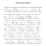 Kids Worksheets Az Printable Traceable Alphabet Z Activity Throughout Alphabet Worksheets A To Z Activity Pages