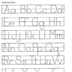Kindergarten Alphabet Tracing Worksheets Fun | Loving Printable Throughout Alphabet Tracing Worksheets For Kindergarten