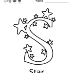 Kindergarten Letter S Coloring Worksheet Printable Regarding Letter S Worksheets For Toddlers