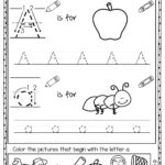 Kindergarten Morning Work (Set 1) | Kindergarten Morning Intended For Alphabet Letters Worksheets Grade 1